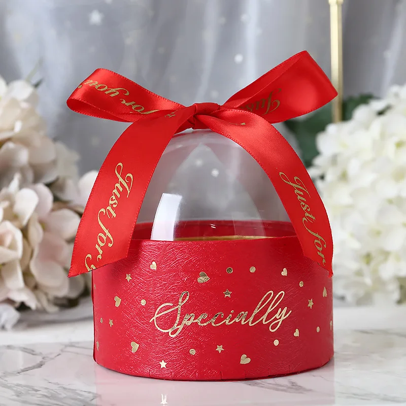 

Рождественская коробка для подарков из крафтовой бумаги