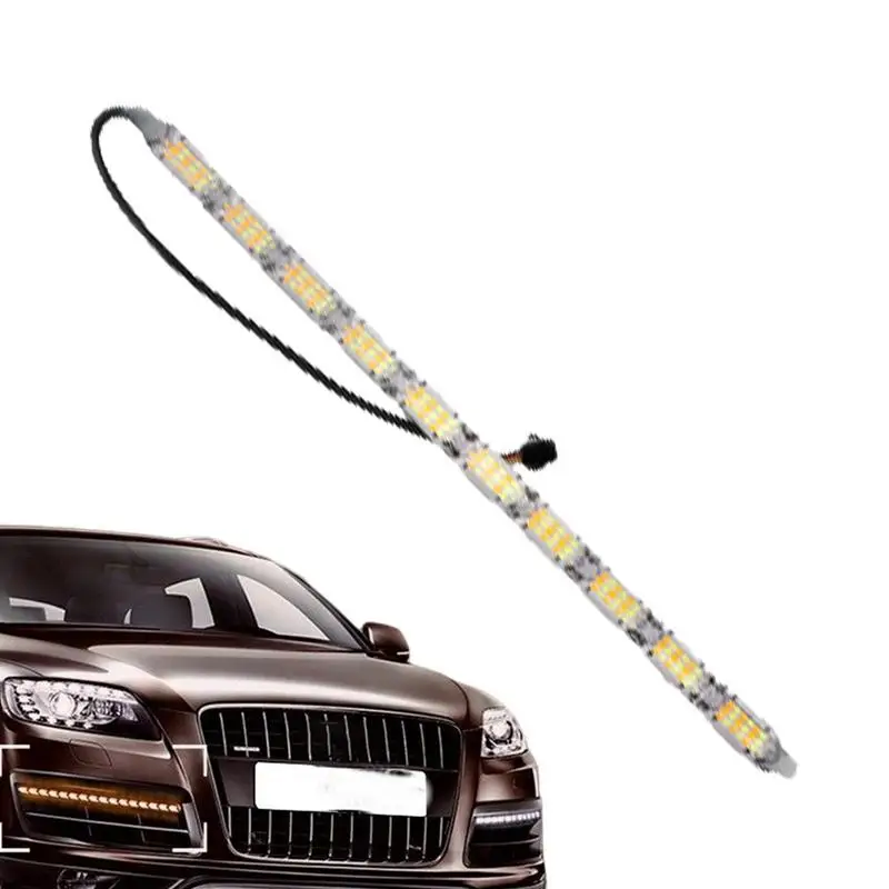 

LED Strip Lights For Cars LED Headlight Surfaces Strip Tube Light DRL Daytime Running Light Flexible Headlight Strips DRL Light