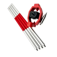 2022 durable practical carbon rod 17 5mm station 12mm total with aluminum aluminum alloy body for four section