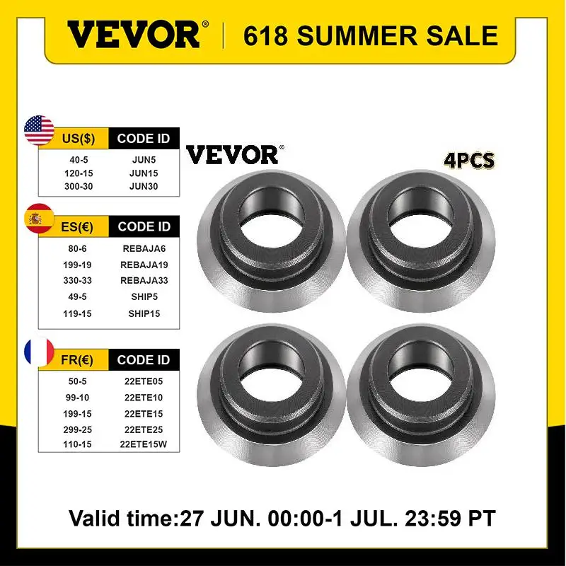 

VEVOR 4PCS Replacement Blades for Wire Stripping Machine High-Strength Alloy Sharp Cutting Edge High Precision 66 mm Outer Dia.