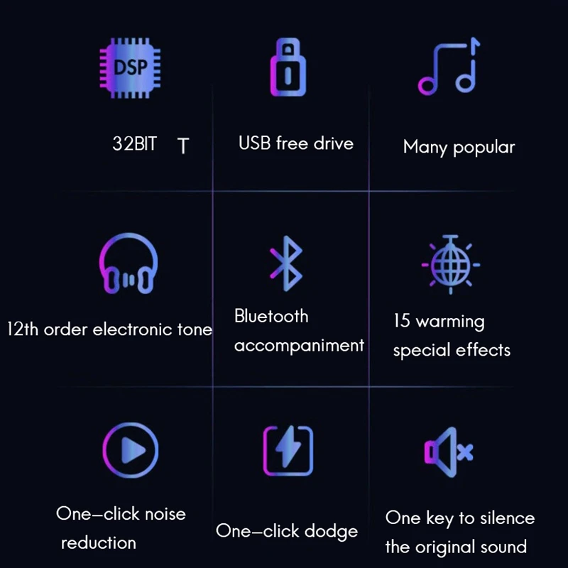 V8 Plug Звуковая карта для потоковой трансляции голоса звуковая с несколькими