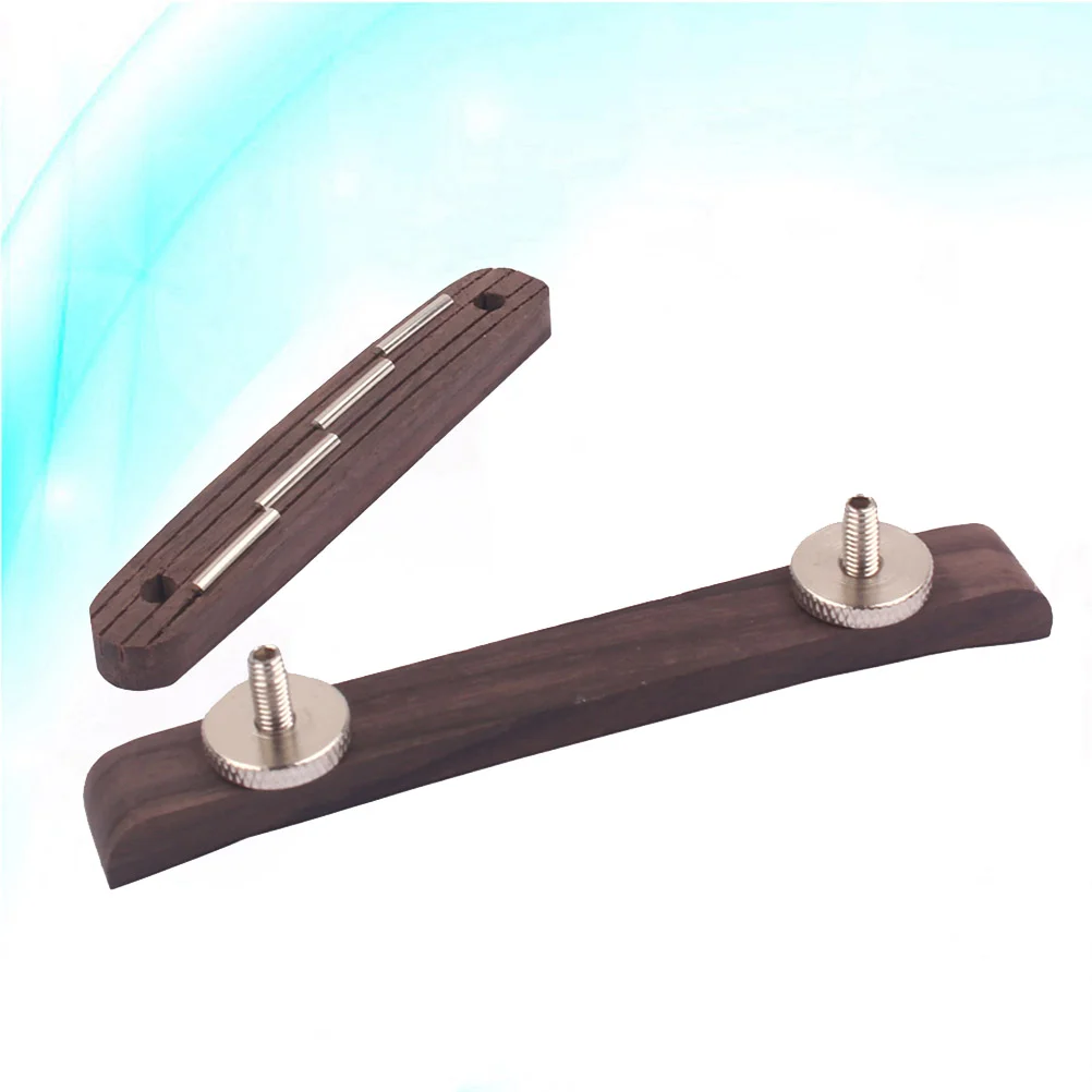 

Bridge Guitar Bass Electric Rosewood Acoustic Jazz Saddle Wood Saddles Parts Mandolin Classical Height Adjustable Tremolo
