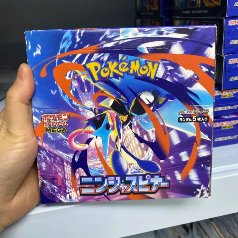 Фото Новые 100% оригинальные коллекционные карточки Pkm: серия Blind Boxes Mega Dream Ex Golden Box, аниме-мерч, бустер-паки, коллекционные игрушки, подарок №2