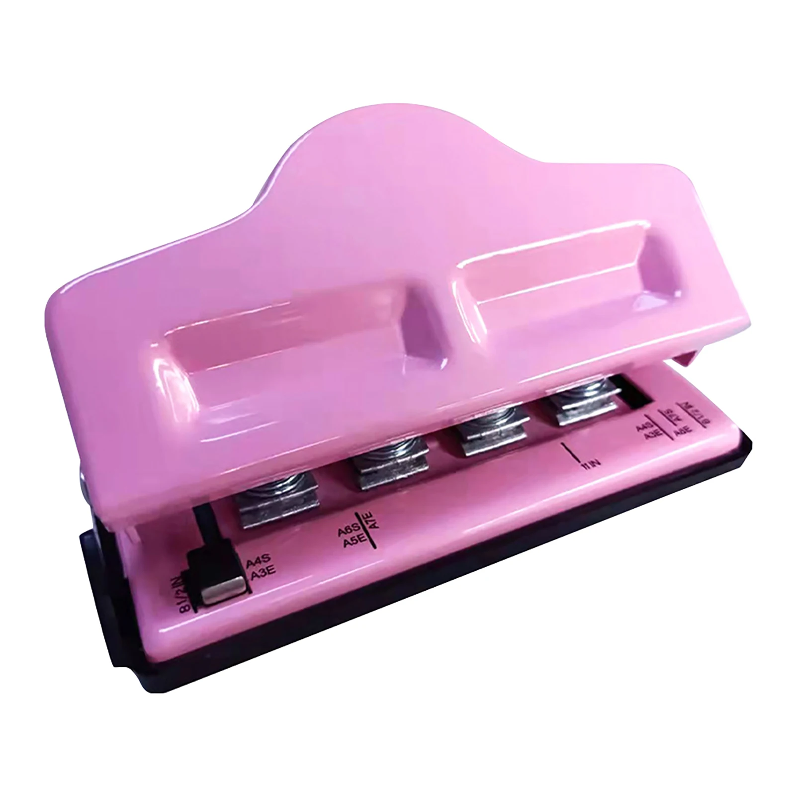 

5 Sheet Binding Mushroom Shape T-type DIY Hole Punch Art Craft Home Office Manual Portable Scrapbook Cute Practical Lightweight