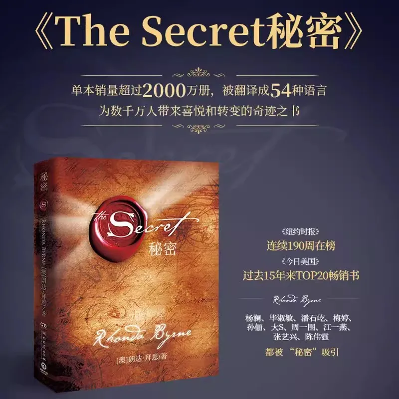 Фото The Secret Written by Mentor Randa Byrne The Law of Attraction, Philosophy of Life, Inspiration, and Success Study Book №5