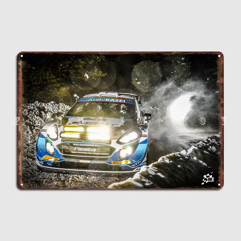 

Arctic Rally 8 Metal Plaque Poster Painting Décor Pub Garage Create Club Tin Sign Poster