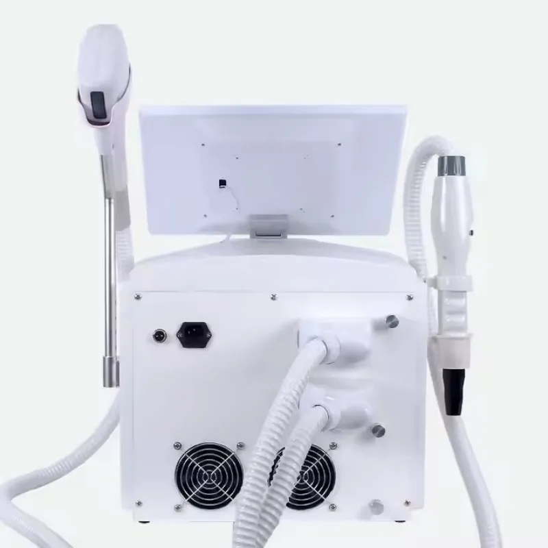 2 в 1 808 диодный лазер ICE Platinum Titanium Q Switched Nd Yag 1064 Нм 1320 Пико-лазер Penghilang Tatoo Picosec