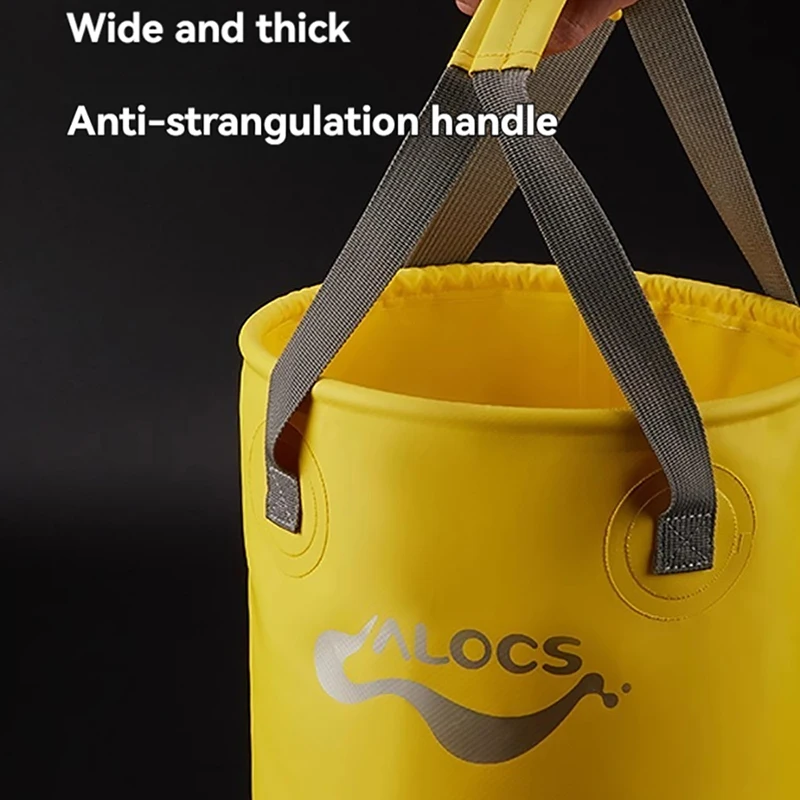 Портативное уличное ведро ALOCS 11L для хранения воды складное рыбалки органическое