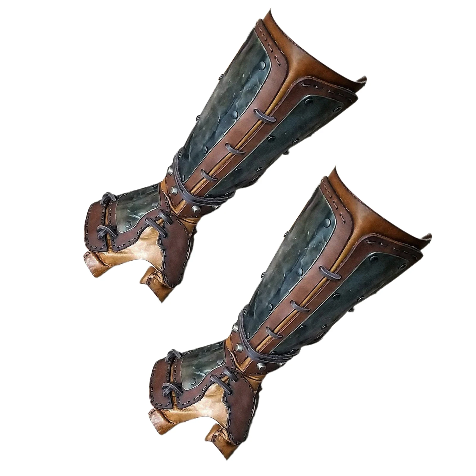 

Medieval Vambrace Arm Cuff Gauntlet Wristband Leather Arm Cuff Medieval Vambrace Bracers Wrist Guard For Men Women
