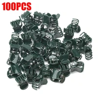 100pcs garden clips grafting clips plant support clips tied vine clips flower fruit vegetable orchid special clips new