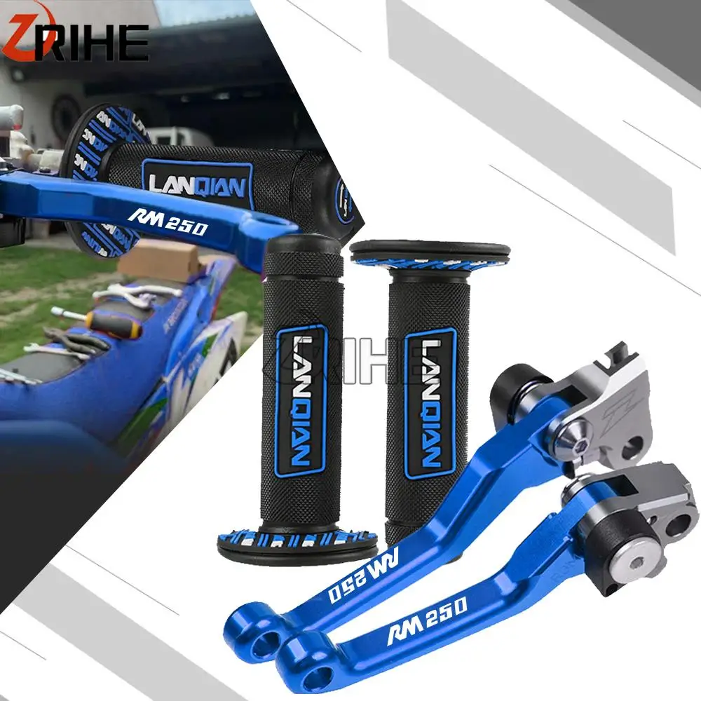 

RM 250 RM-250 Dirt bike Brake Clutch Levers Handles Hand Grips For Suzuki RM250 1996-2003 2002 2001 2000 1999 1998 1997 rm-250