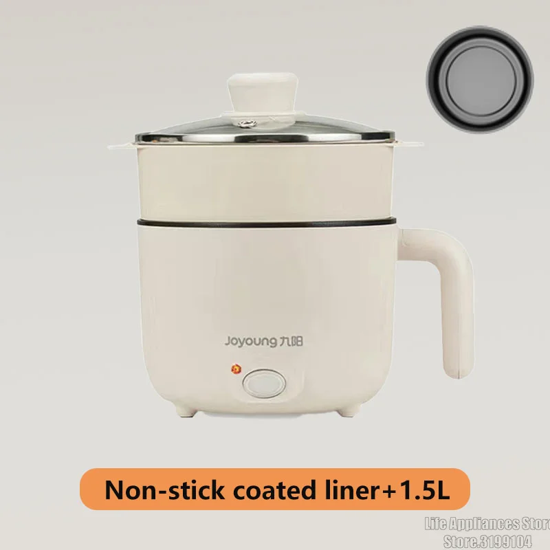 

Мультиэлектрическая плита Joyoung Бытовая мини-горячая кастрюля 1,5 л Регулируемая варочная кастрюля для 1-2 человек Домашняя кухня Общее