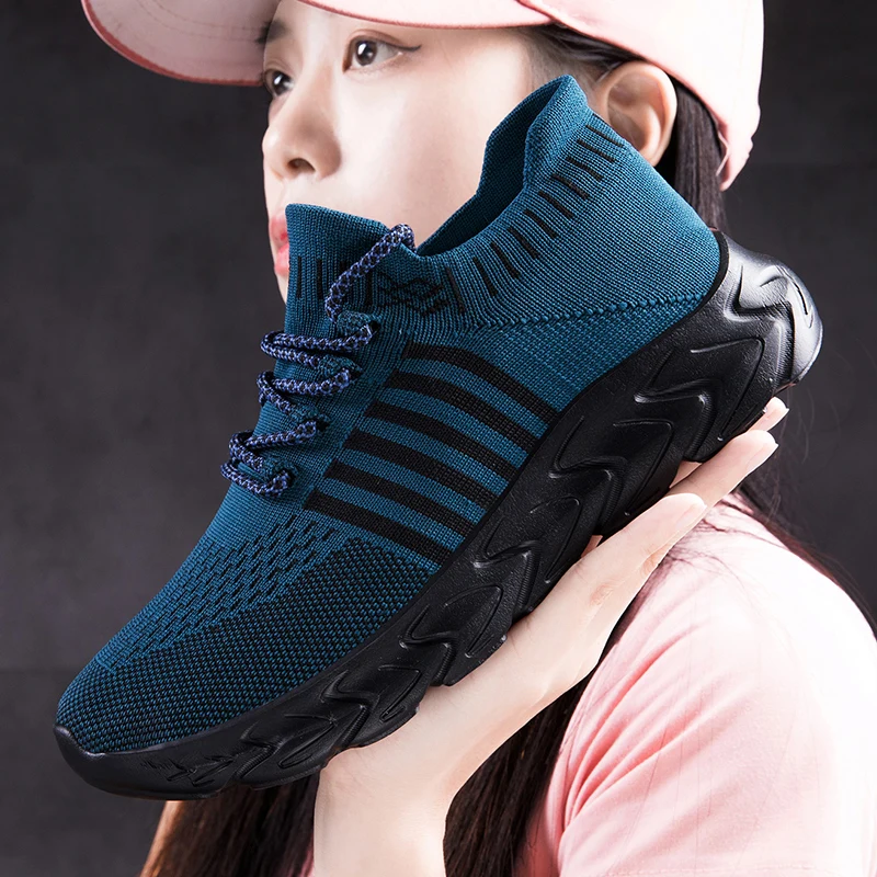 

2022 Summer Fashion Women Flat Platform Shoes Woman Breathable Mesh Casual Sneakers Women Zapatos Mujer Ladies Boat Shoes