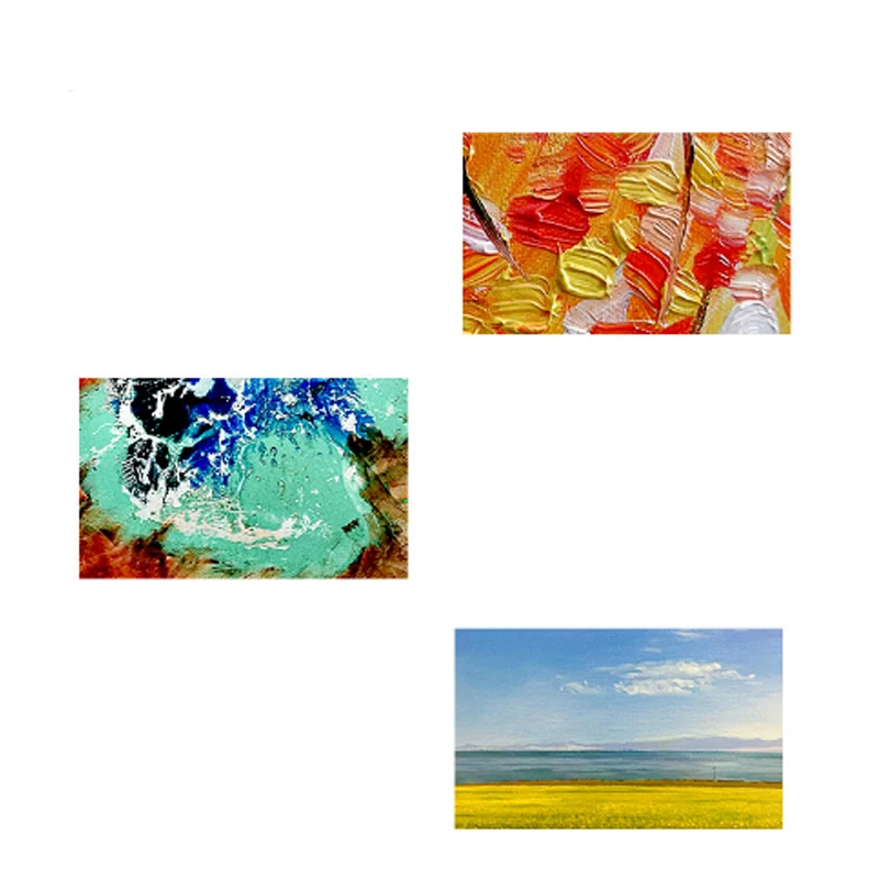 Набор из 4 штук Малярные скребки Художественные аксессуары Каллиграфическая палитра Шпатель-нож Краски Поставки.