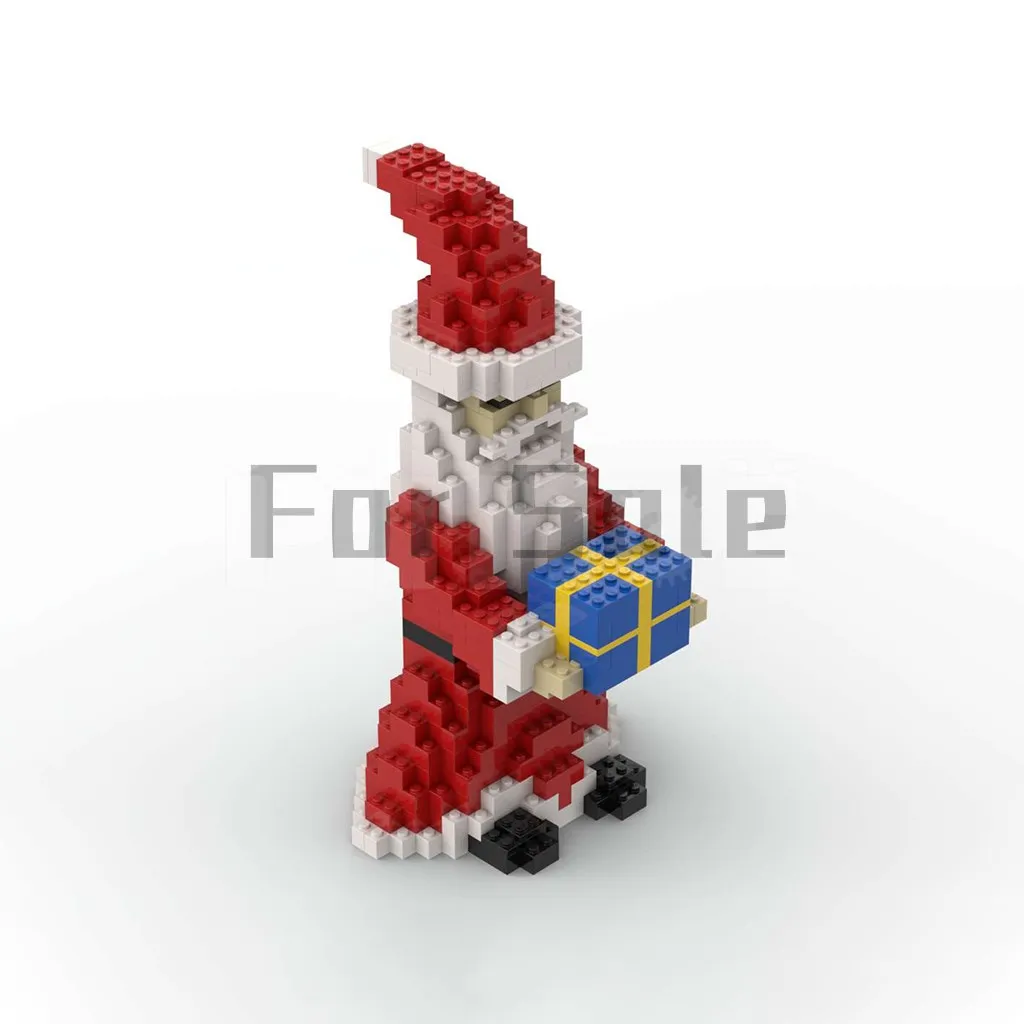 

MOC-17526 Santa Claus Building Block Model Spliced Toy Puzzle Kids Gift