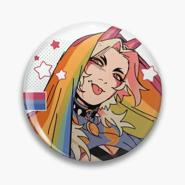 Мягкая булавка-пуговица Pride Arataki мую булавка в виде шляпы с рисунками из