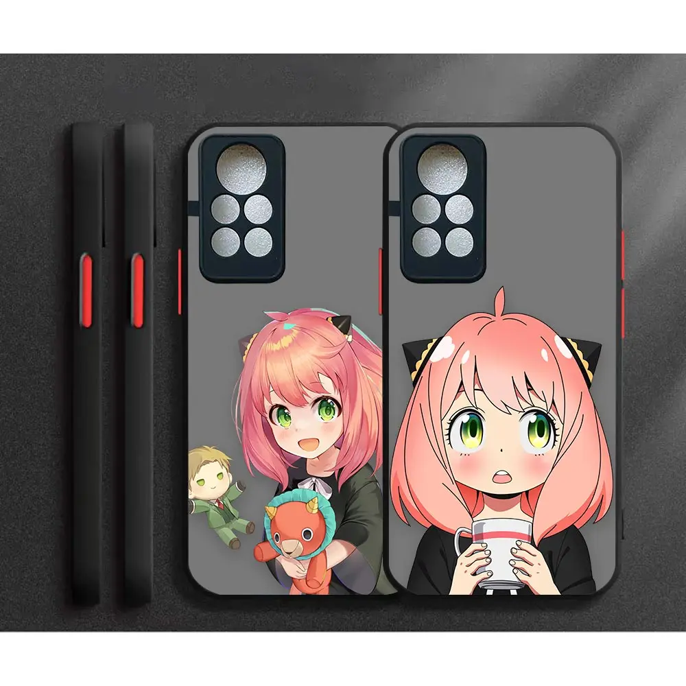 

Shockproof Case Capa For TECNO HOT 11S NFC 10I 10S 9 8 12 PLAY 12I NOTE 10 11 8 8I 7 PRO Case Para Cover Anime Anya Spy X Family