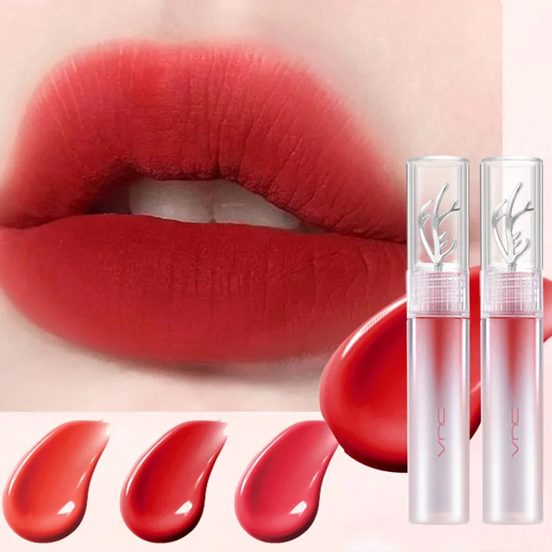 

Elk Velvet Matte Lip Gloss Waterproof Long Lasting Liquid Lipstick Nourish Non-stick Cup Lip Tint Women Korea Makeup Cosmetic