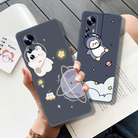 cute cartoon phone case for xiaomi redmi note 8 pro note 10 pro 9 9a 9t 9c note 9 pro note 7 astronaut coque soft carcasa
