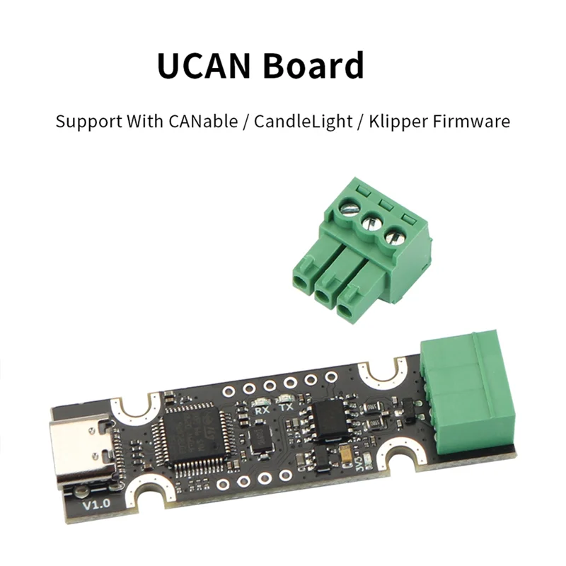 Плата UCAN для 3D-принтера на базе адаптера STM32F072 поддержка USB-CAN с прошивкой