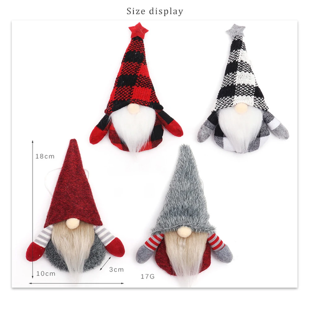 1 шт. Рождественская Кукла-гном 18 х10х3 см |