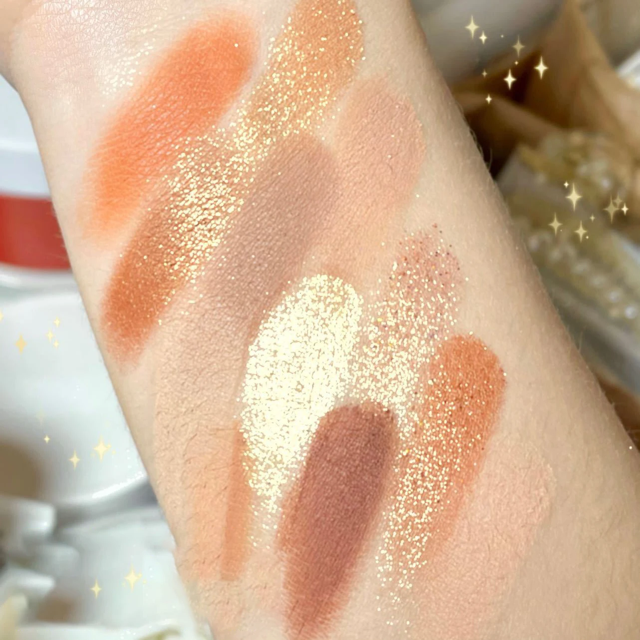 MUGE LEEN 12 цветов кружевная книжка тени для век Палитра перламутровый матовый Ashen