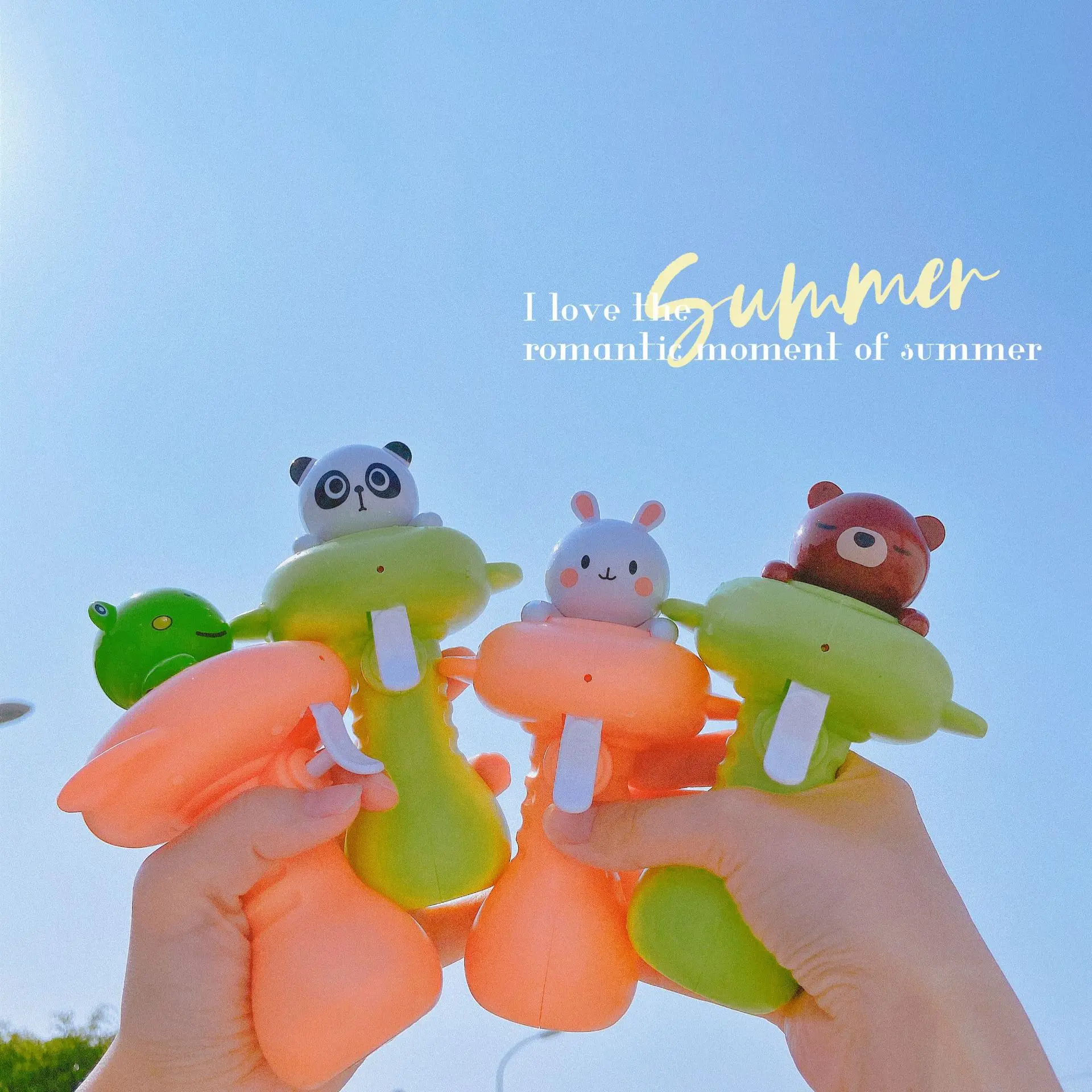 

Cartoon animal cute bear shark pink puffer fish Water Guns Blasters Soakers For Summer Play Water Pool Kids Boys baby bath toys