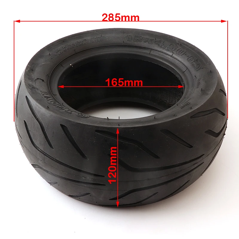 Вакуумные шины 10x4.50-6 12x4.50-6,5 бескамерные шины для электрического скутера, запчасти для электрического велосипеда, дорожных колес
