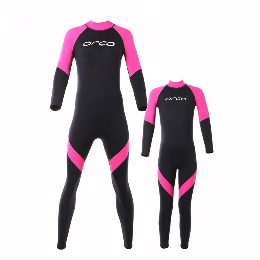 ORCA Men’s open surfing Sports Clothing 3MM Camo Neoprene Scuba Diving One Piece Sport Skin Full Diver Suit underwater diving#5X