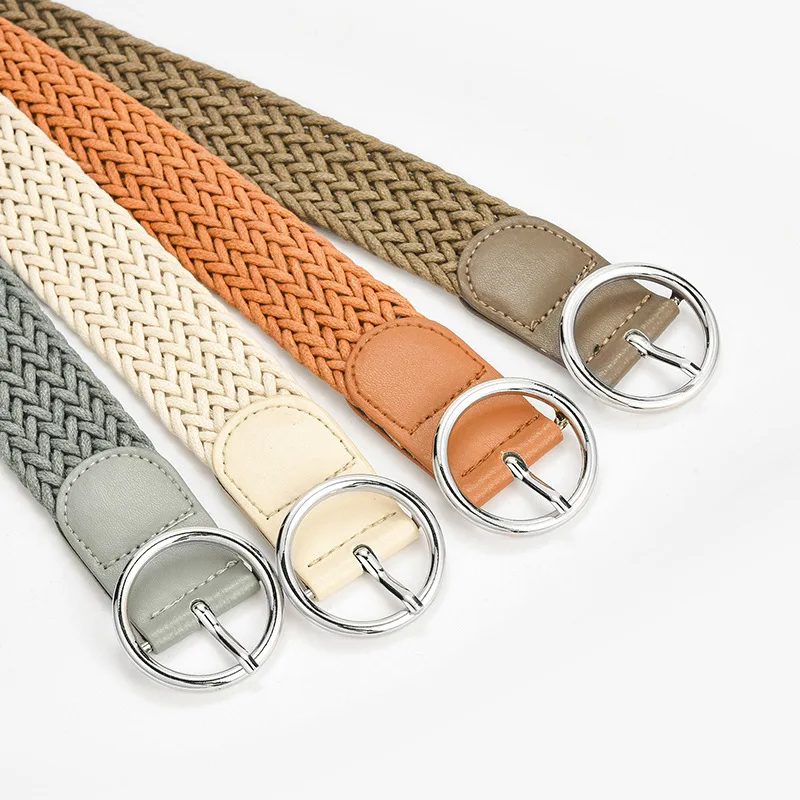 

Воск Веревка Плетеный черный ремень Женская мода Повседневный роскошный дизайн джинсы одежда аксессуары готический пояс с пряжкой корсет