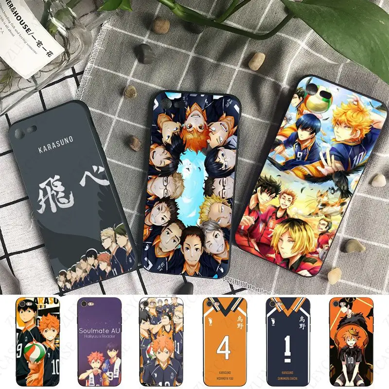 Чехол для телефона Haikyuu Soulmate для iPhone 15Pro 13PRO 7 8Plus XS XR 14plus 11pro 12pro max 13mini SE 2020