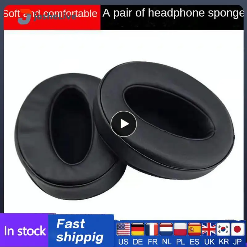 

Bass Performance Headphone Case High Elasticity Wear And Tear Compatible With Sennheiser Headphone Cases Sponge Durable Ear Pads