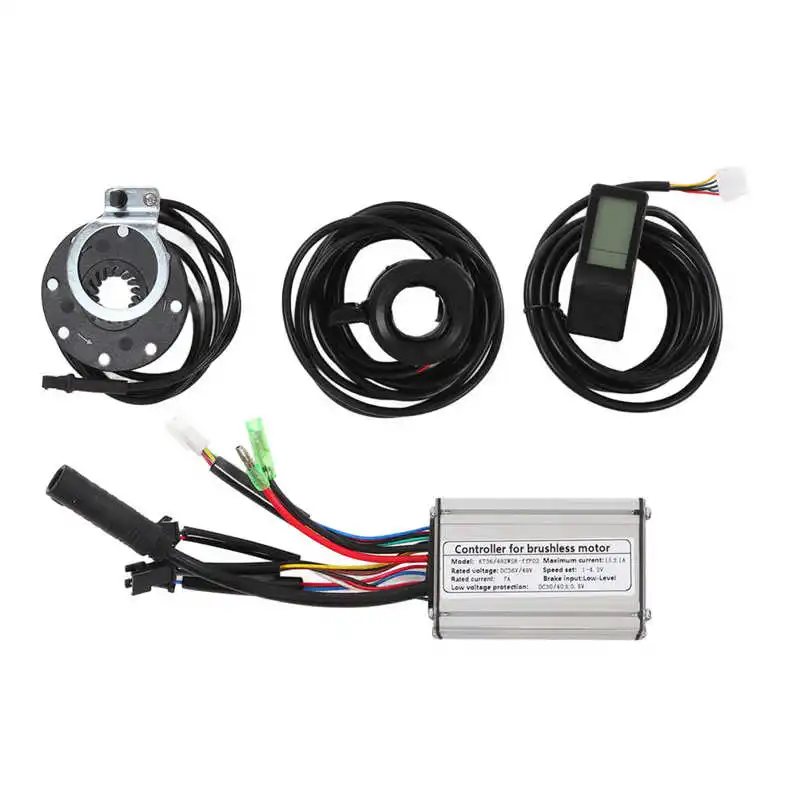 Brushless Motor Controller Bike Square Wave Controller Powerful for Bicycle Lithium Battery Modification