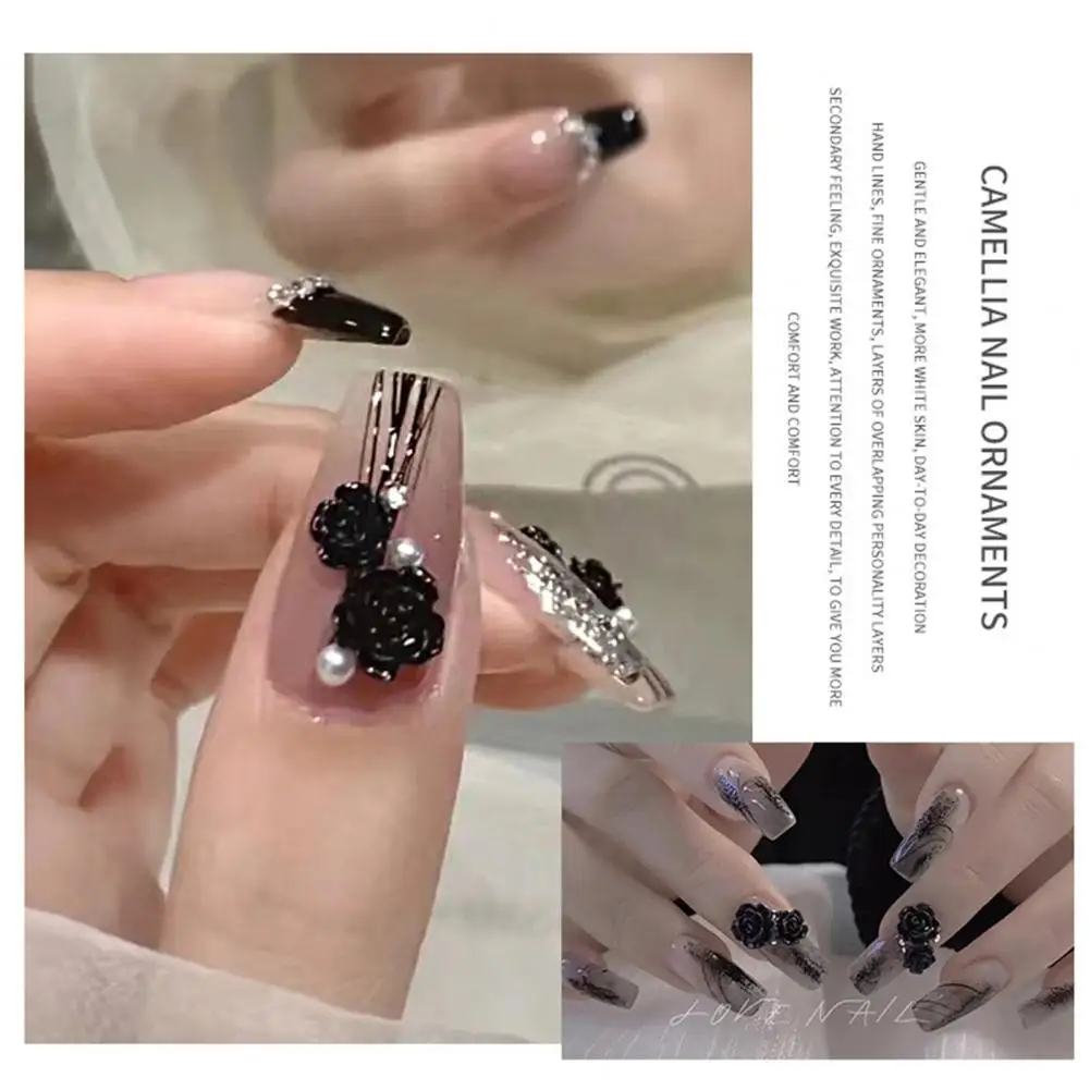 

1 Box Nail Charm Creative Shape Nail Beauty Wide Application 3D Nail Decor for Nail Salon