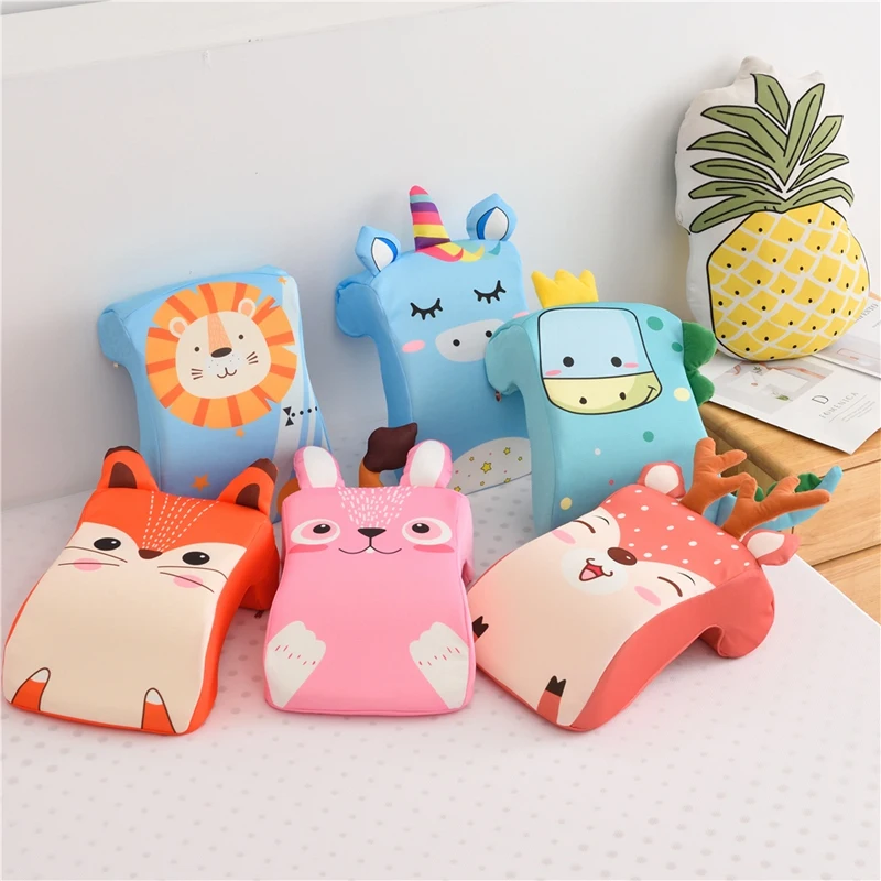 

Cartoon Unicorn Students Office Memory Foam Pillow Nap Sleep on Your Stomach Kids Cute Tabletop Face Cushion Pad Office Napping
