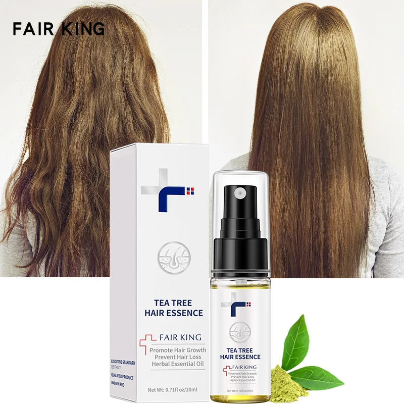 

Tea Tree Hair Growth Essence Hair Care Protect Hair Follicles Essential Oil Liquid Treatment Preventing Hair Loss Products 20ml