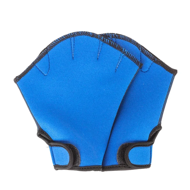 

NEW Fingerless Webbed Swim Gloves Water Resistance Diving Hand Web Swim Training Gloves For Swimming