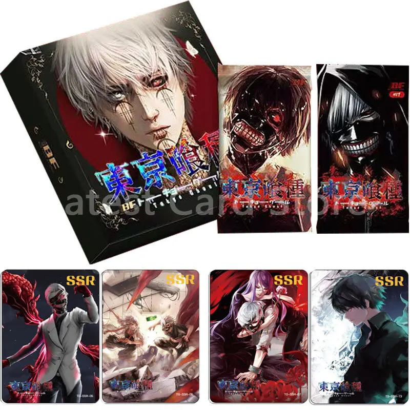 

Japan Anime Tokyo Ghoul Series Peripheral Card Box Collection Animation Protagonist Rare Diamond Duke Card Toy For Children Gift