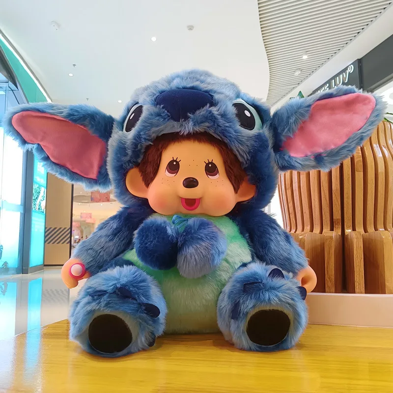 

60cm Disney Transform Stitch Kawaii Stellalou Rabbit Totoro Kiki Plush Toy Plushies Stuffed Doll Kids Christmas Birthdaygifts