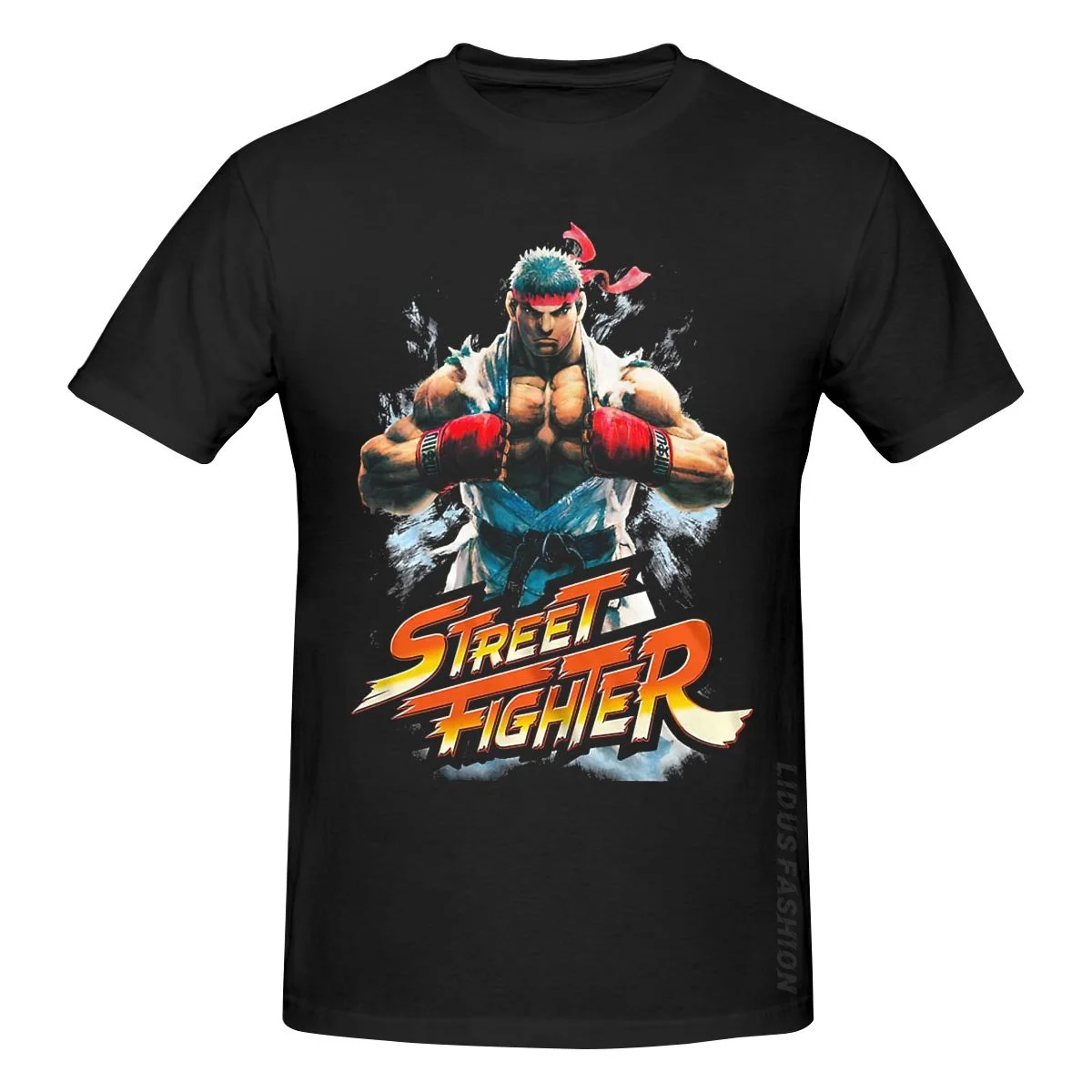 

Футболка с коротким рукавом и принтом из японских игр, стрит истребителей II, Mortal Kombat Ryu