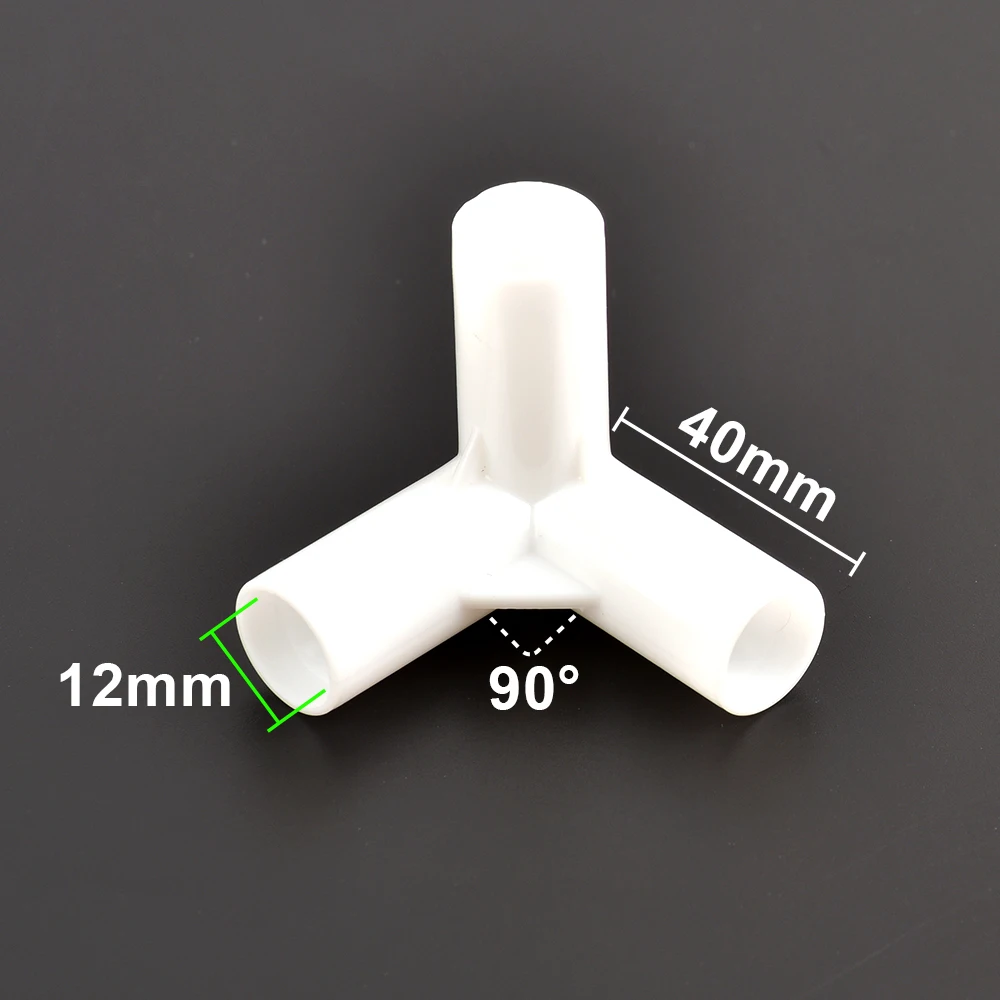 

Соединители ПВХ GI Yuling 12 мм, набор 2 шт.
