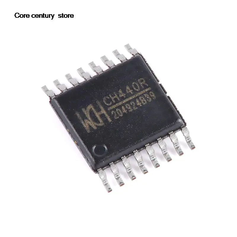 

5 PCS CH440R TSSOP - 16 4 single pole double throw 5 v low resistance analog switch chip