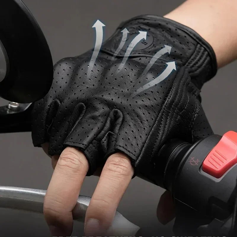 SUOMY винтажные мотоциклетные перчатки из козьей кожи кожаные для мотокросса с