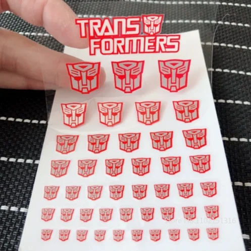 Stickers Anime Decepticons Autobots G1 Symbol Decal Custom Diy Scene Accessories Decoration Boy Gril Gift