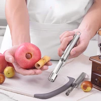pear seed remover cutter kitchen gadgets stainless steel home vegetable tool apples red dates corers twist fruit core remove pit