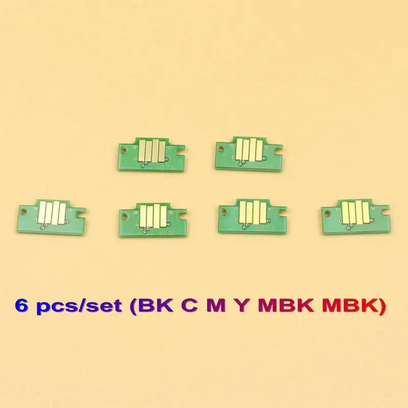 Чип картриджа с чернилами IPF 680 770 780 для Canon PFI-107 685 785 автоматическим сбросом 6