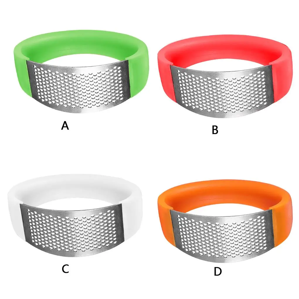 

1Pcs Stainless Garlic Press Household Manual Garlic Press Device Kitchen Press Squeezer Ginger Garlic Tools Kitchen Accessories