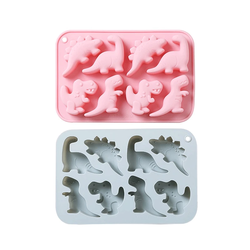 

3D Jurassic Dinosaur Chocolate Cake Silicone Mold DIY Fudge Complementary Food Box Baking Tool Cake Decorating Accessories