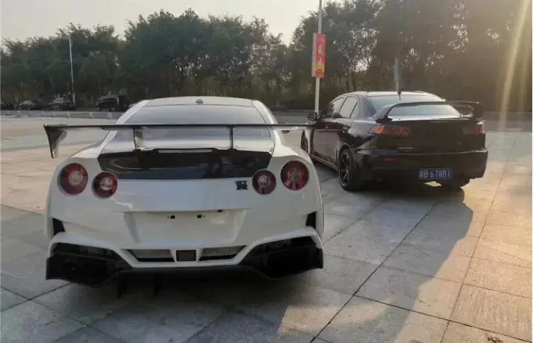 Top Secret GT STYLE СПОЙЛЕР с настоящим углеродным волокном задний спойлер для багажника