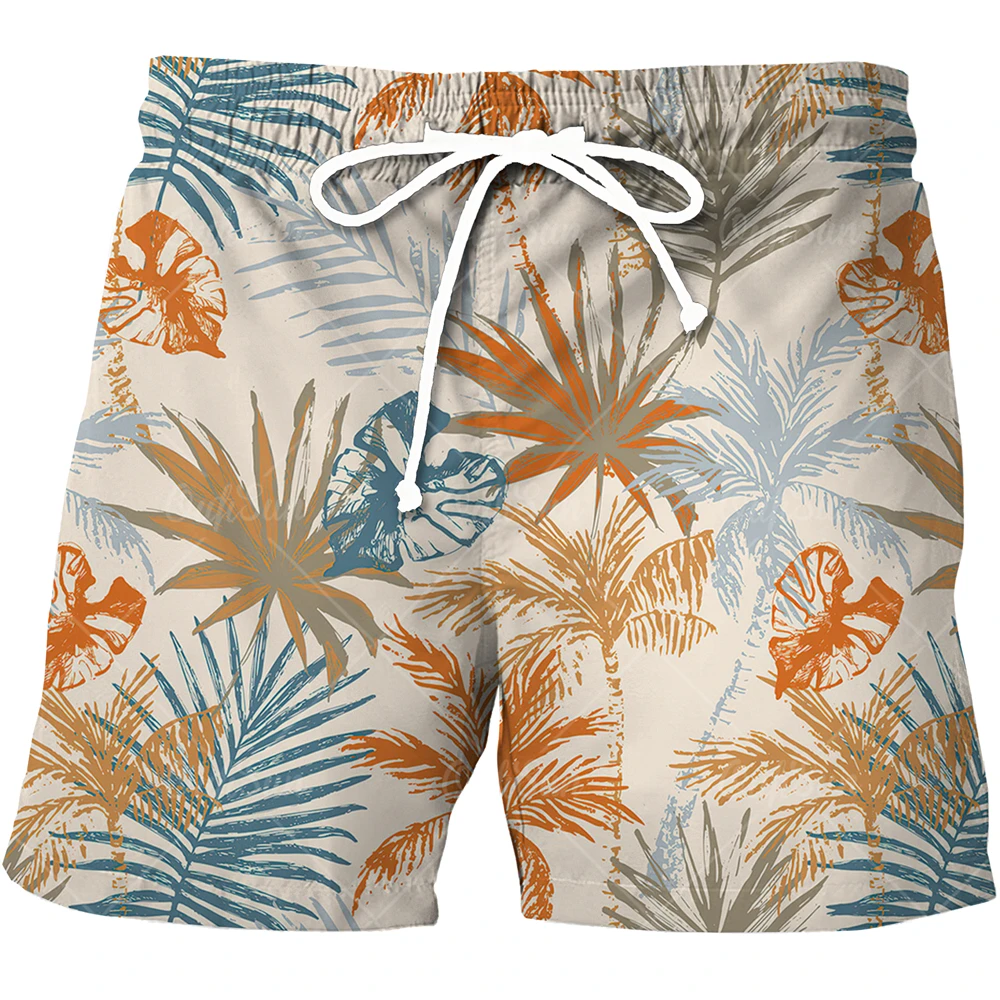 

Calções de praia masculinos 3d padrão impresso elástico surf shorts casual respirável secagem rápida praia verão 2022